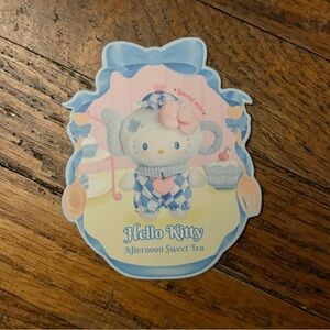 MOETCH X Sanrio “Blue Flutter Series” Plush Keychain (Hello Kitty)